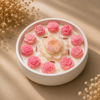 The Candella Signature, Floral Bloom Bowl Candle